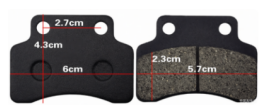 Motorcycle brake pads Grand Majesty