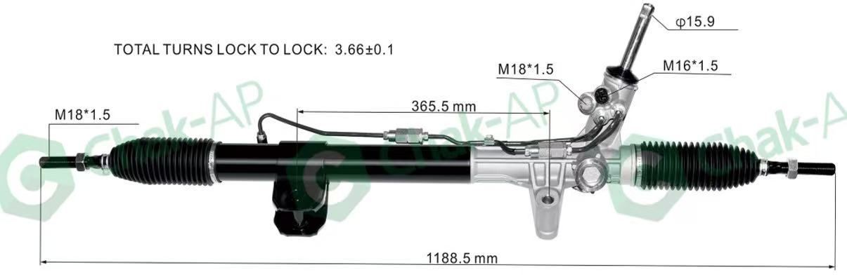 OEM 52124724AH 52124727AE 52124724AF 22-3075